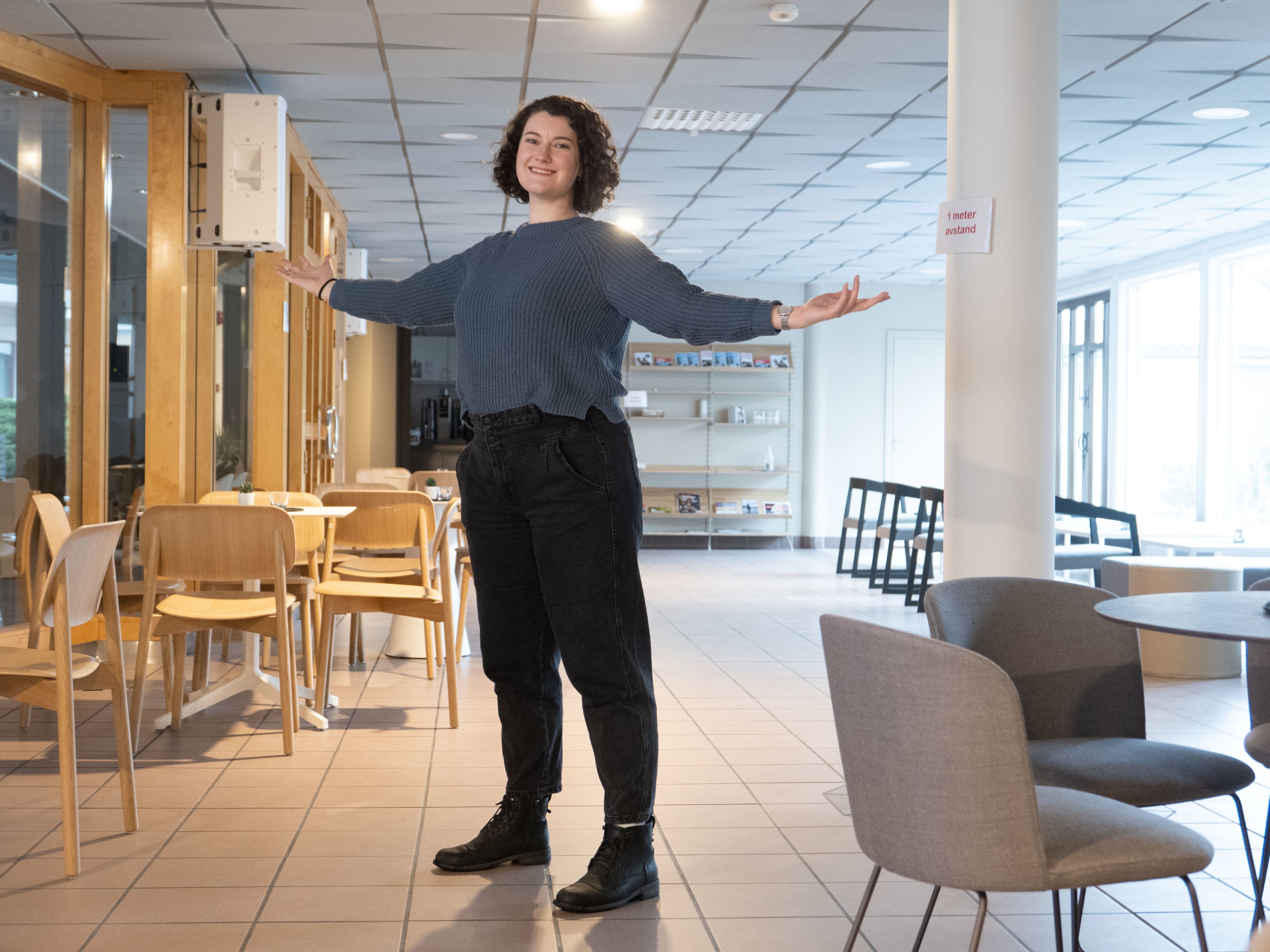 Misjonshuset i Kristiansand, er lokalet Sophia vil bruke når de skal ha selskapet sitt. 